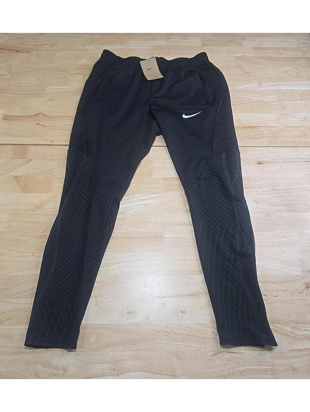 New Nike Strike Dri-fit Soccer Training Pants Men's Size Medium Black DV9269-010